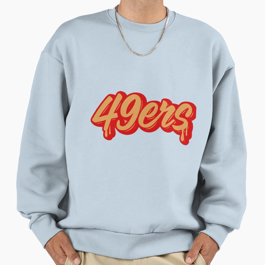 Art San Francisco 49Ers Sweatshirt - Graphic Print for Adults - T-Shirt, Sweatshirt, Hoodie