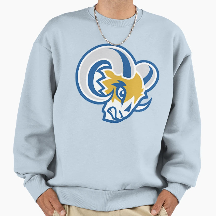 Ryerson Ram Sweatshirt - Minimalist Print for Adults - T-Shirt, Sweatshirt, Hoodie