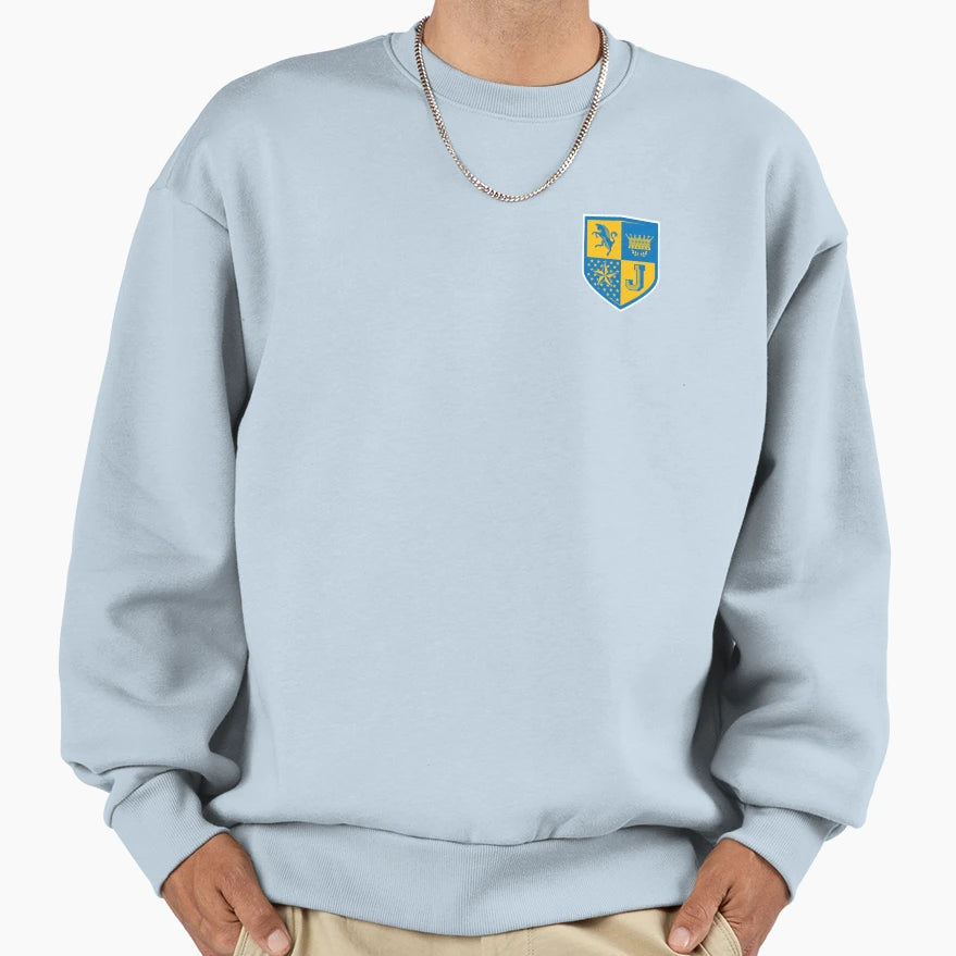 J High School Shield Sweatshirt - Streetwear Style Unisex - T-Shirt, Sweatshirt, Hoodie