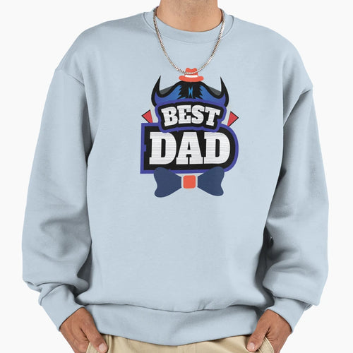 Best Dad Papa Sweatshirt - Aesthetic Graphic Unisex - T-Shirt, Sweatshirt, Hoodie