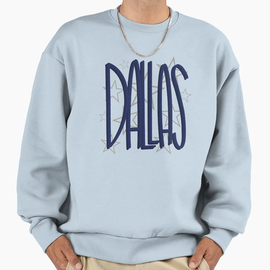 Dallas Sweatshirt - Trendy Graphic Unisex - T-Shirt, Sweatshirt, Hoodie