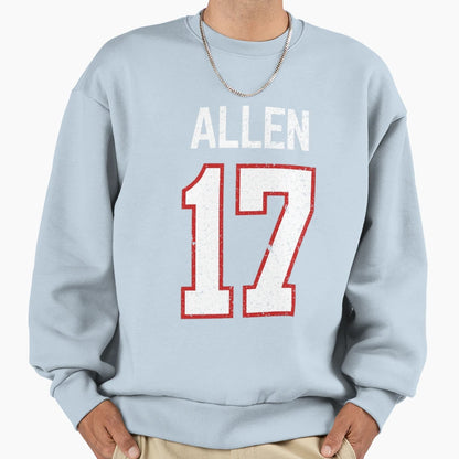 Elite Football Quarterback Sweatshirt - Casual Everyday Wear Unisex - T-Shirt, Sweatshirt, Hoodie