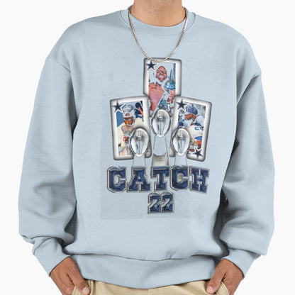 Emmitt Smith Catch 22 Sweatshirt - Unique Graphic Unisex - T-Shirt, Sweatshirt, Hoodie