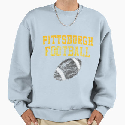 Pittsburgh Football T-Shirt - Custom Art Print for Adults - T-Shirt, Sweatshirt, Hoodie
