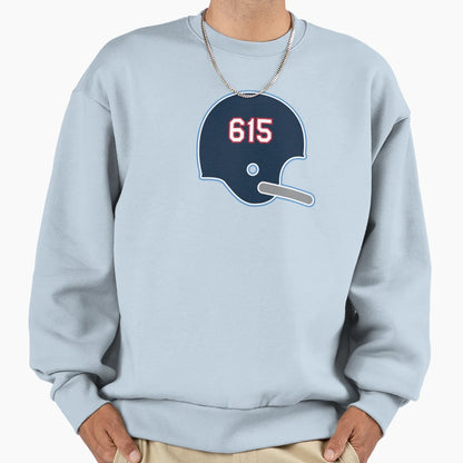 Tennessee Titans 615 Helmet Sweatshirt - Aesthetic Graphic for Adults - T-Shirt, Sweatshirt, Hoodie