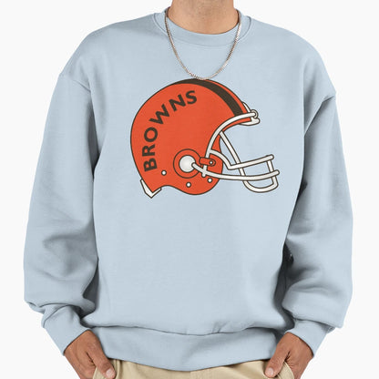 Browns Helmet Sweatshirt - Custom Art Print Unisex - T-Shirt, Sweatshirt, Hoodie