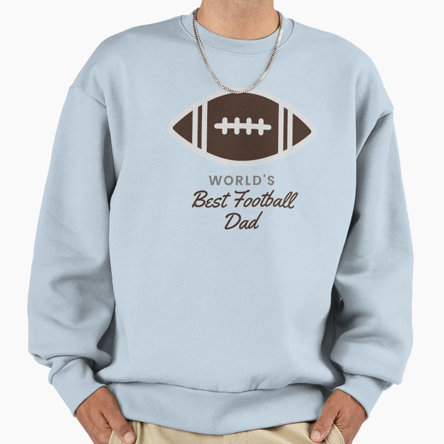 1980S American Football Worlds Best Sweatshirt - Trendy Graphic Unisex - T-Shirt, Sweatshirt, Hoodie