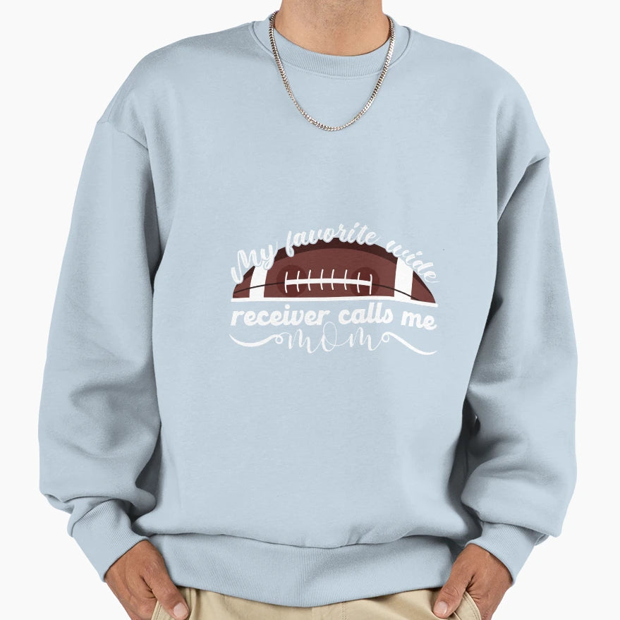 Wide Receiver Sweatshirt - Trendy Graphic Unisex - T-Shirt, Sweatshirt, Hoodie