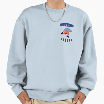 Football Sweatshirt - Fun Novelty Design Men Women - T-Shirt, Sweatshirt, Hoodie