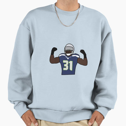 Kam Chancellor Sweatshirt - Novelty Apparel Men Women - T-Shirt, Sweatshirt, Hoodie