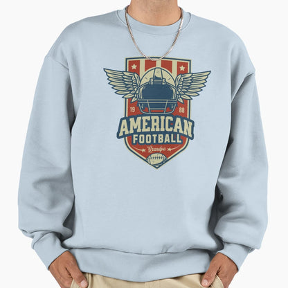 American Football Grandpa Sweatshirt - Novelty Apparel Men Women - T-Shirt, Sweatshirt, Hoodie