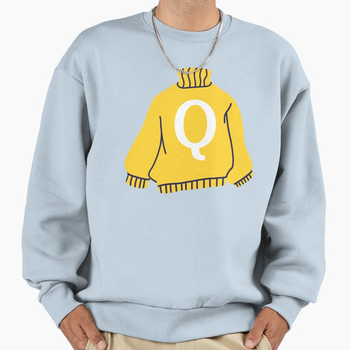 Letter Sweatshirt - Minimalist Print Men Women - T-Shirt, Sweatshirt, Hoodie