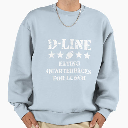 Eating Quarterbacks American Sweatshirt - Novelty Apparel for Adults - T-Shirt, Sweatshirt, Hoodie