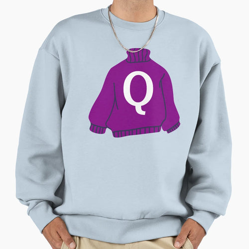 Letter Sweatshirt - Novelty Apparel Men Women - T-Shirt, Sweatshirt, Hoodie