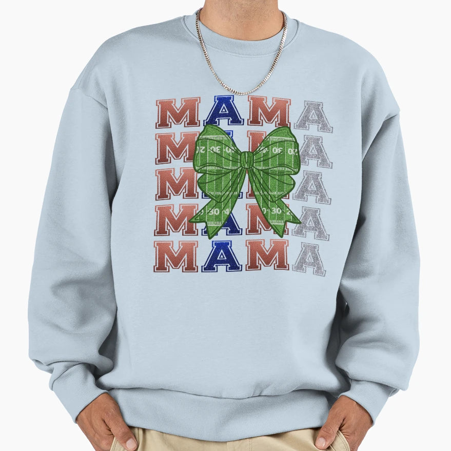 Football Mama Sweatshirt - Streetwear Style Unisex - T-Shirt, Sweatshirt, Hoodie