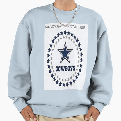 Cowboys Sweatshirt - Graphic Print Unisex - T-Shirt, Sweatshirt, Hoodie