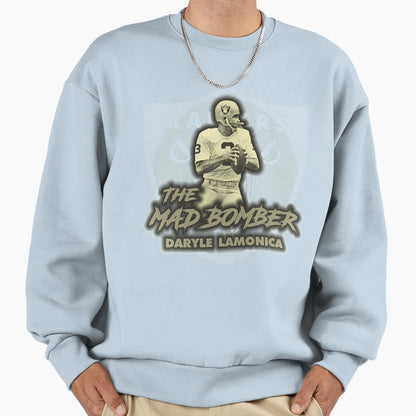 Raiders T Shirtdaryle Lamonica Mad T-Shirt - Minimalist Print for Adults - T-Shirt, Sweatshirt, Hoodie