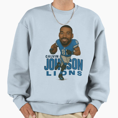 Calvin Johnson Lions 81 Sweatshirt - Casual Everyday Wear Unisex - T-Shirt, Sweatshirt, Hoodie