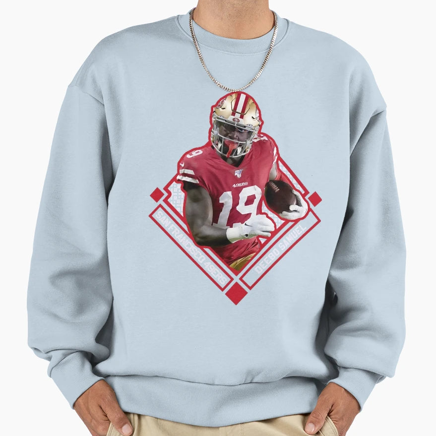 Deebo Sport Samuel San Francisco 49Ers 2 Sweatshirt - Trendy Graphic Unisex - T-Shirt, Sweatshirt, Hoodie