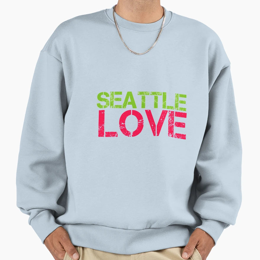 Seattle Sweatshirt - Graphic Print Unisex - T-Shirt, Sweatshirt, Hoodie