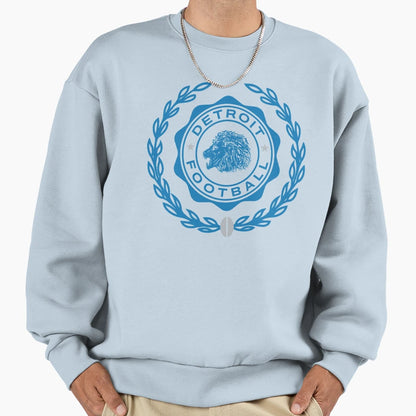Detroit Football Victory Laurel Sweatshirt - Minimalist Print Unisex - T-Shirt, Sweatshirt, Hoodie