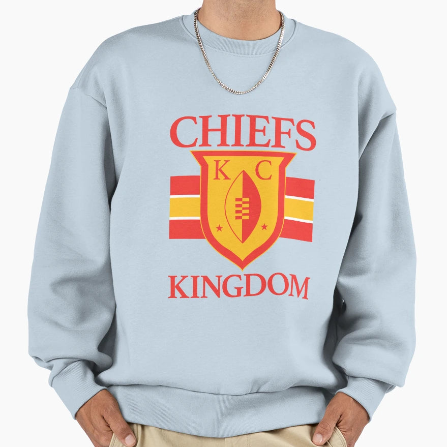 Chiefs Kingdom Sweatshirt - Casual Everyday Wear Unisex - T-Shirt, Sweatshirt, Hoodie