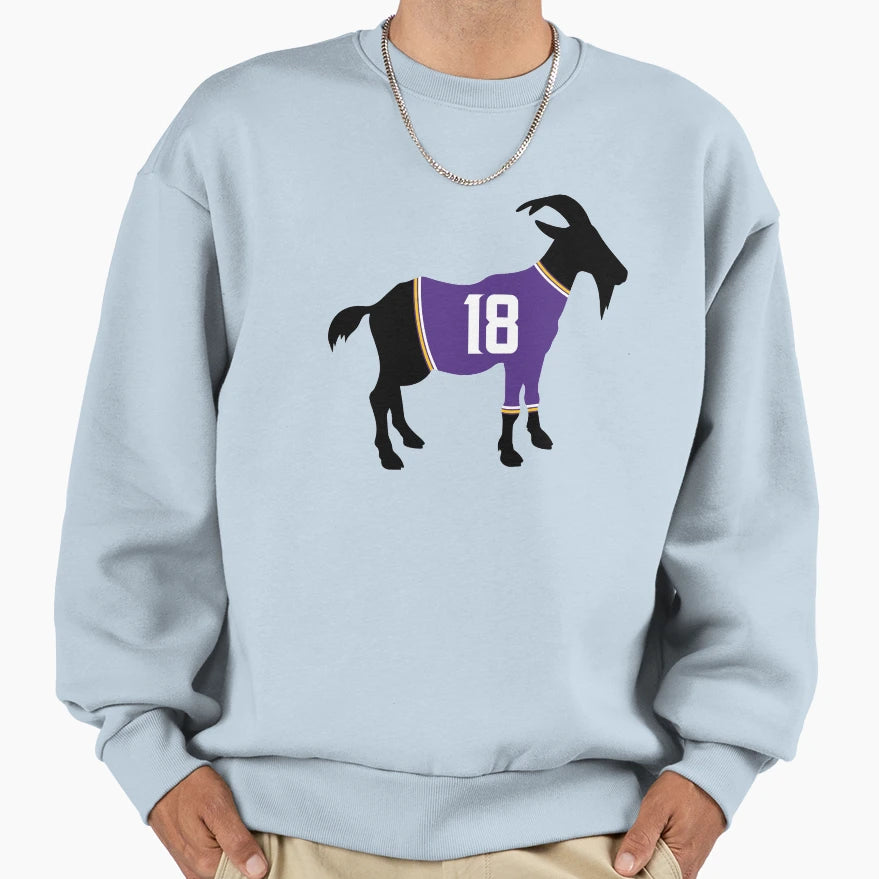 JJ Goat Sweatshirt - Minimalist Print Unisex - T-Shirt, Sweatshirt, Hoodie