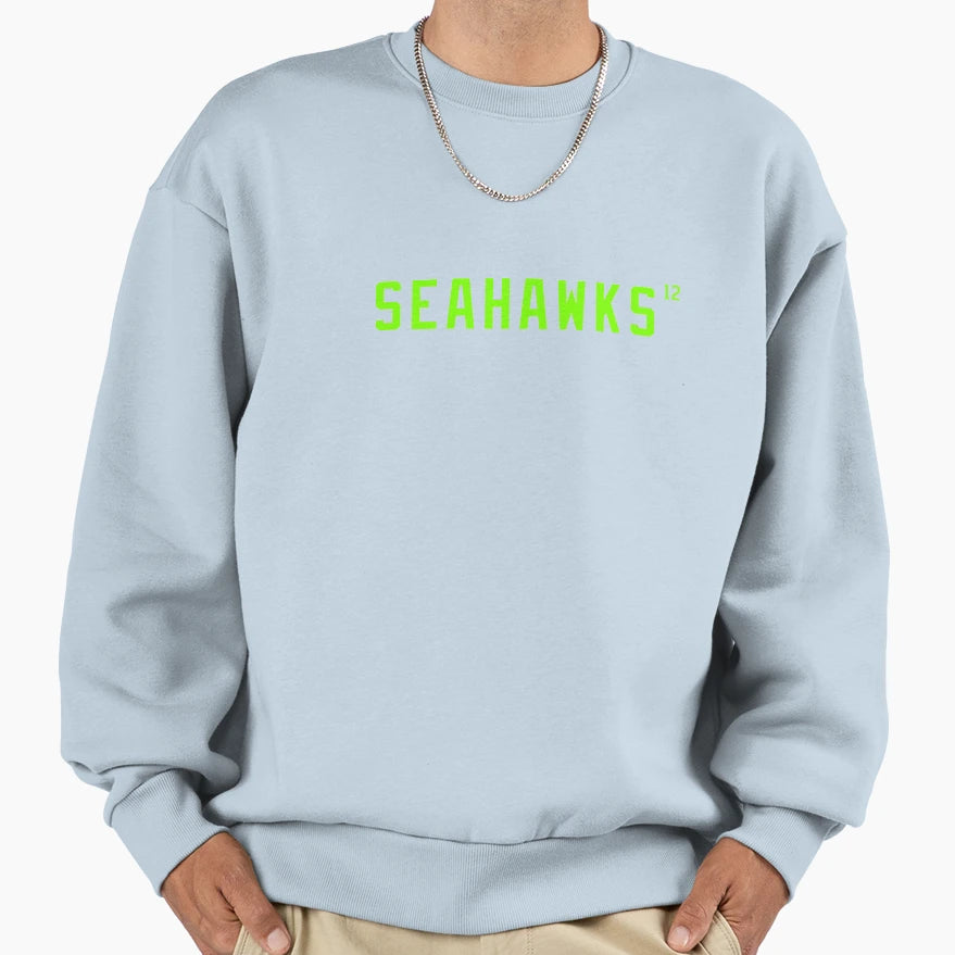 Hawks 12 Sweatshirt - Aesthetic Graphic Unisex - T-Shirt, Sweatshirt, Hoodie