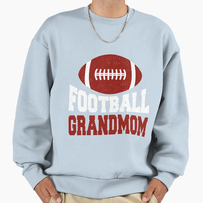 Proud Grandmom American Football Sweatshirt - Custom Art Print Unisex - T-Shirt, Sweatshirt, Hoodie
