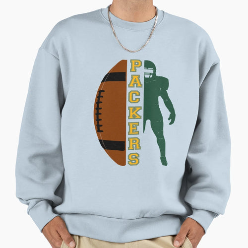 Wisconsin Football Helmet 2 Sweatshirt - Aesthetic Graphic Unisex - T-Shirt, Sweatshirt, Hoodie