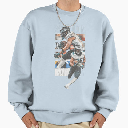 Philly Eagle Power Dynamic Portrait Sweatshirt - Trendy Graphic for Adults - T-Shirt, Sweatshirt, Hoodie