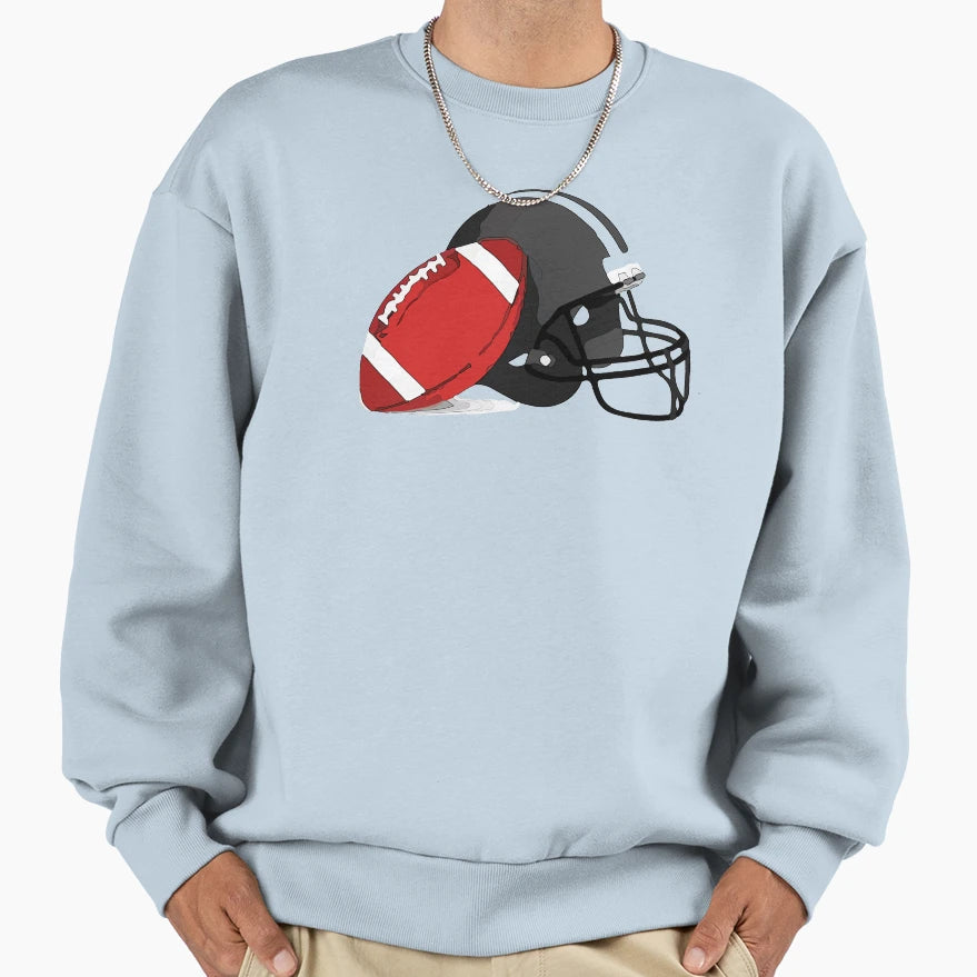 Football And Tacos 10 Sweatshirt - Graphic Print for Adults - T-Shirt, Sweatshirt, Hoodie