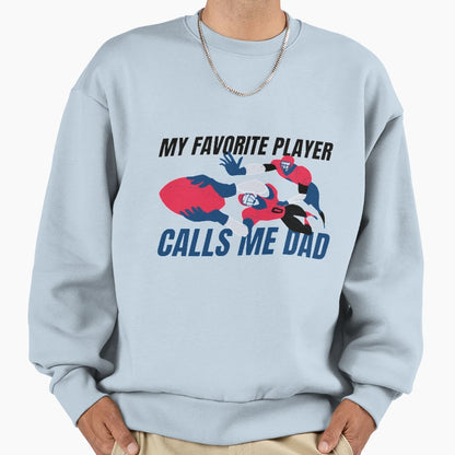 Rugby Father Sweatshirt - Custom Art Print Unisex - T-Shirt, Sweatshirt, Hoodie