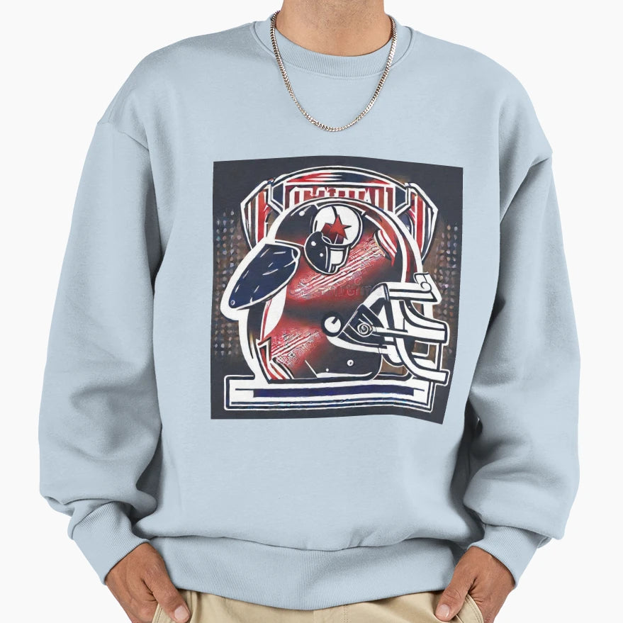 American Football Sweatshirt - Fun Novelty Design for Adults - T-Shirt, Sweatshirt, Hoodie