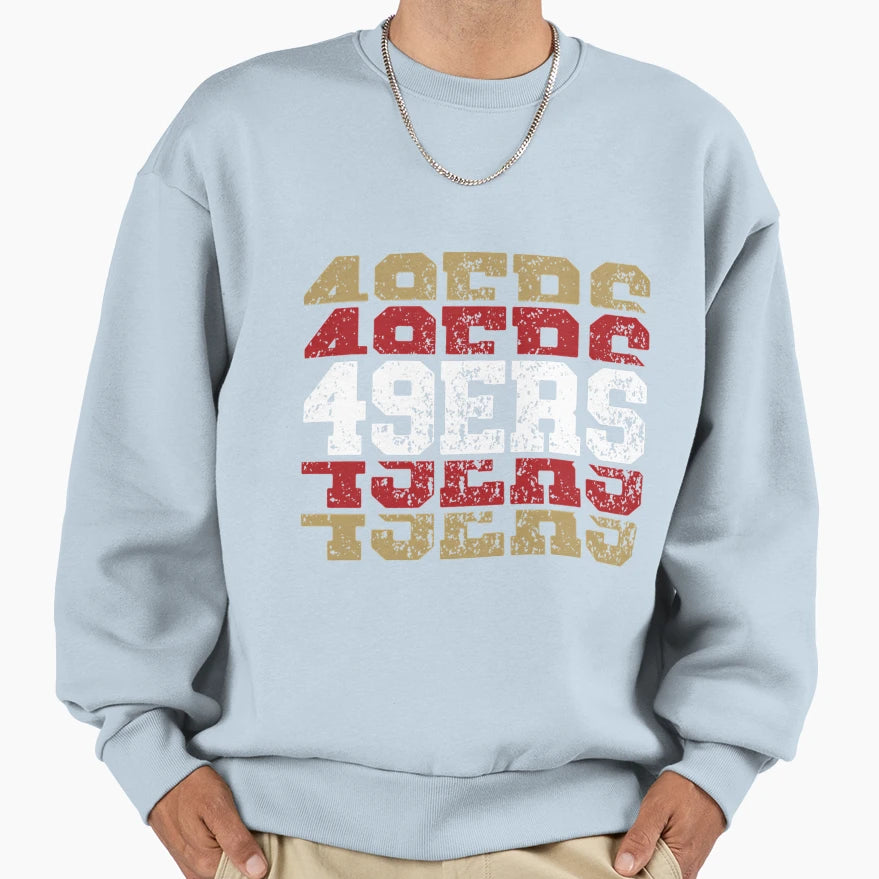49Ers San Francisco Sweatshirt - Trendy Graphic for Adults - T-Shirt, Sweatshirt, Hoodie