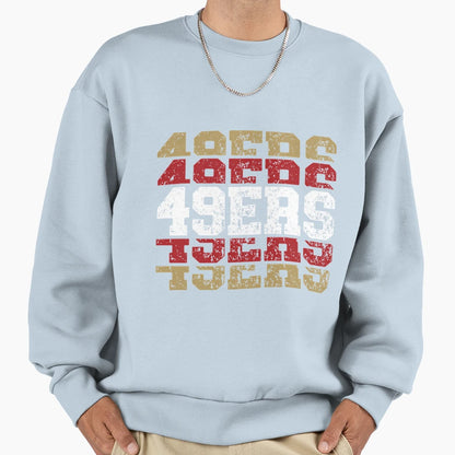 49Ers San Francisco Sweatshirt - Trendy Graphic for Adults - T-Shirt, Sweatshirt, Hoodie