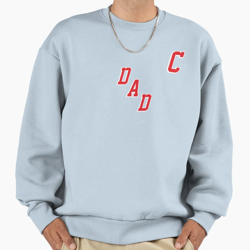 Captain Dad Sweatshirt - Custom Art Print Men Women - T-Shirt, Sweatshirt, Hoodie