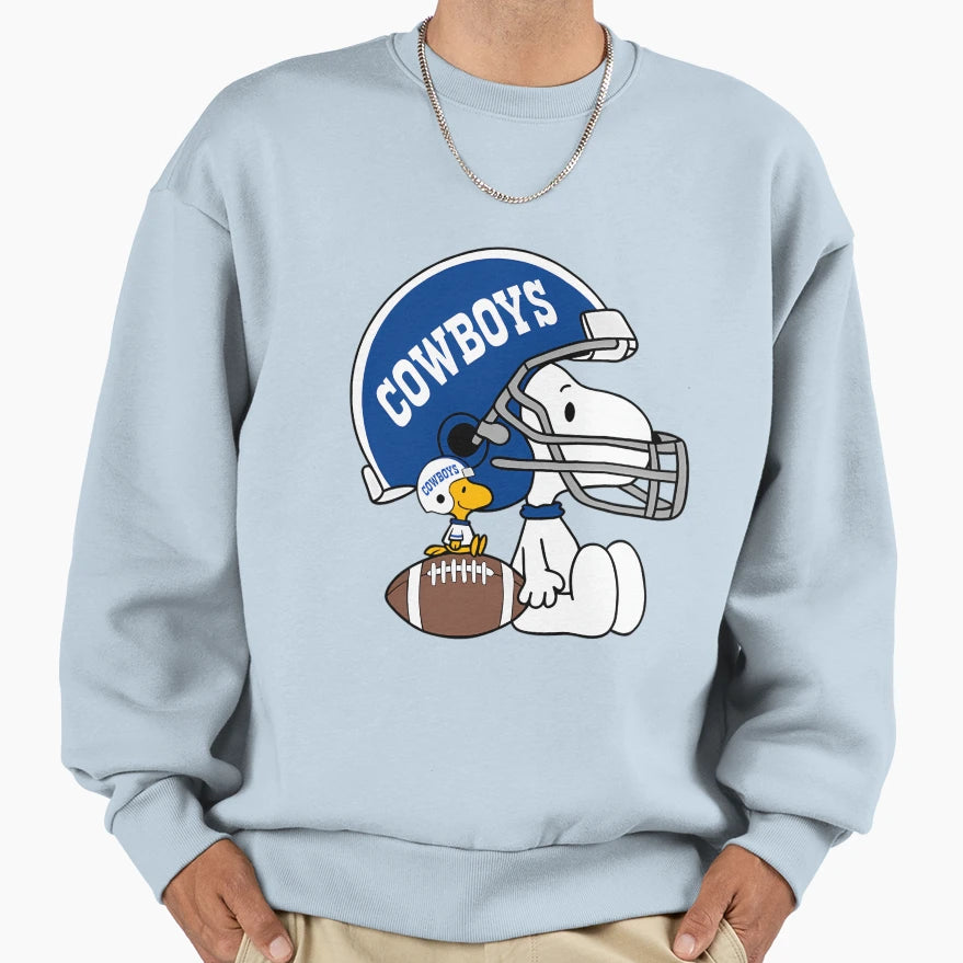 Snoopy And Woodstock Dallas Sweatshirt - Aesthetic Graphic Men Women - T-Shirt, Sweatshirt, Hoodie