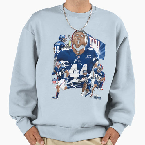 Cam Skattebo New York G Flag Sweatshirt - Fun Novelty Design Men Women - T-Shirt, Sweatshirt, Hoodie