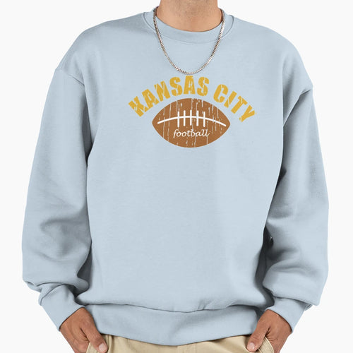 Kc Kansas City Football Fanzone Outfit Sweatshirt - Minimalist Print Unisex - T-Shirt, Sweatshirt, Hoodie
