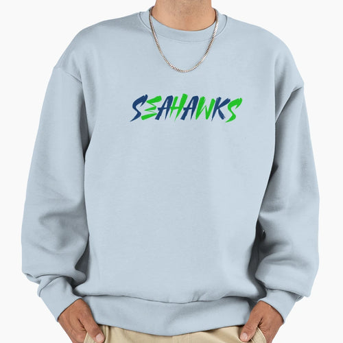 Seattle Seahawks Sweatshirt - Graphic Print for Adults - T-Shirt, Sweatshirt, Hoodie