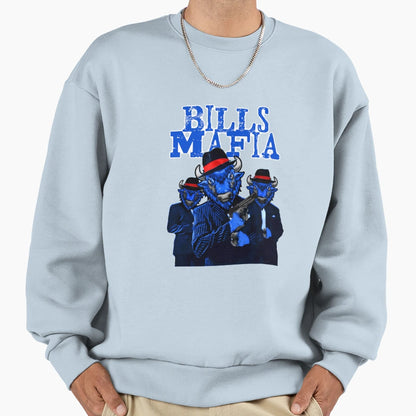 Bills Mafia Sweatshirt - Custom Art Print for Adults - T-Shirt, Sweatshirt, Hoodie