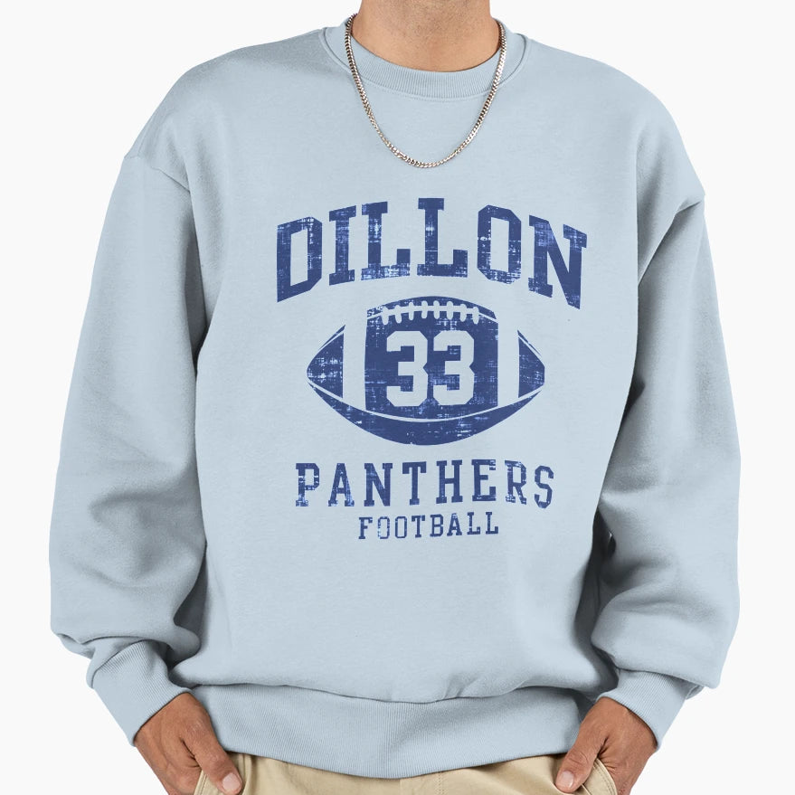 Dillon Panthers Football Sweatshirt - Minimalist Print Men Women - T-Shirt, Sweatshirt, Hoodie
