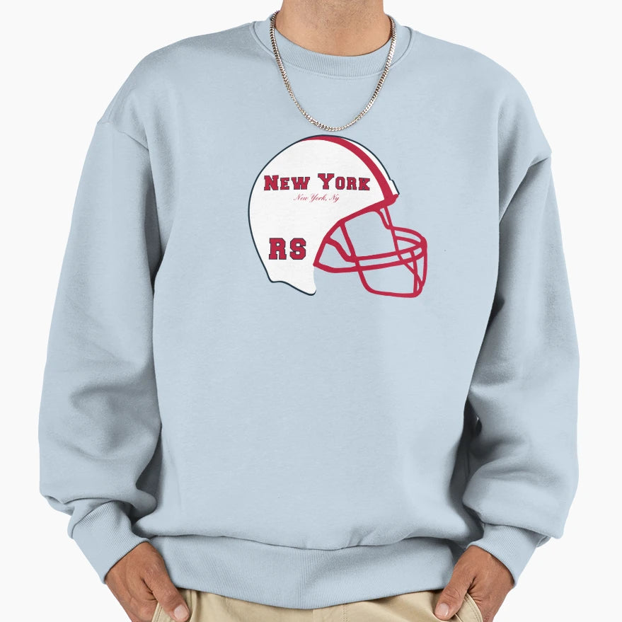 New York Ny Football Logo Sweatshirt - Casual Everyday Wear Unisex - T-Shirt, Sweatshirt, Hoodie