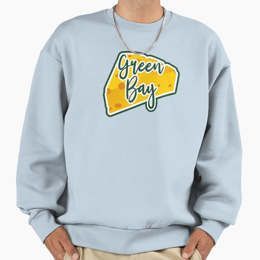Green Bay Starburst Sweatshirt - Casual Everyday Wear Unisex - T-Shirt, Sweatshirt, Hoodie