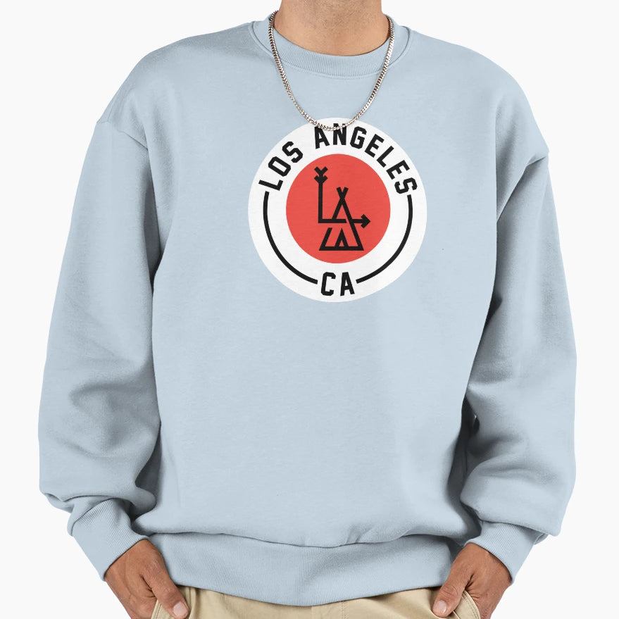 La Los Angeles Sweatshirt - Graphic Print Unisex - T-Shirt, Sweatshirt, Hoodie