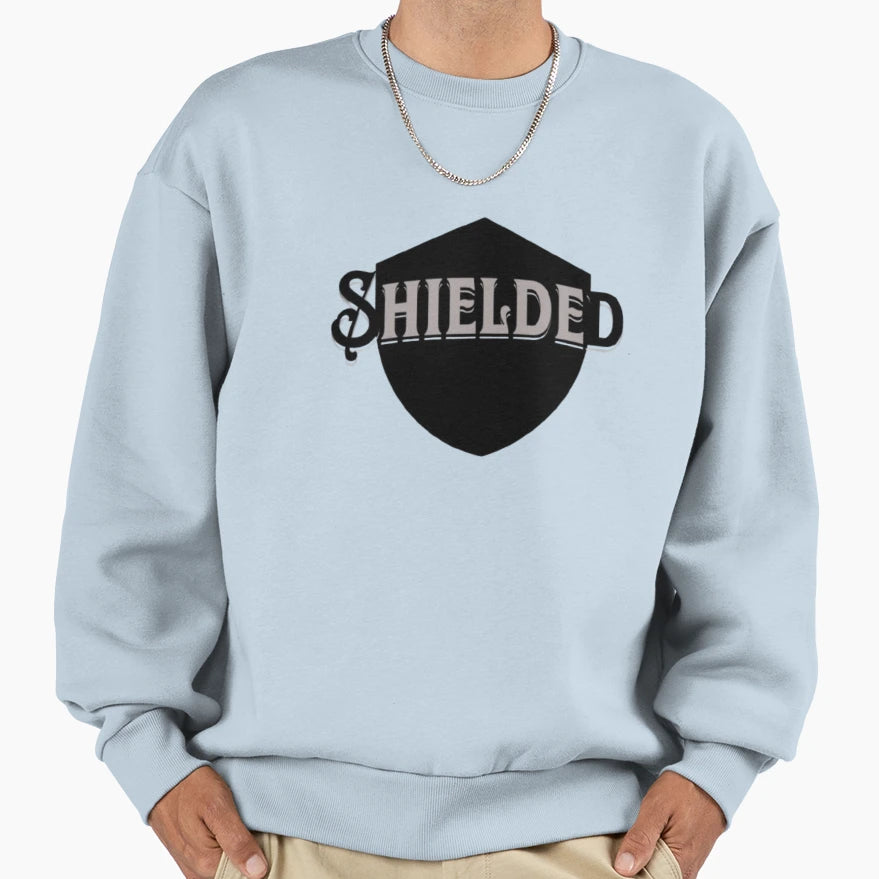Shielded Best Gift Friends And Sweatshirt - Minimalist Print Men Women - T-Shirt, Sweatshirt, Hoodie