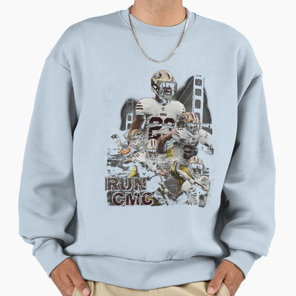 CM Run Cmc Collage Sweatshirt - Trendy Graphic Men Women - T-Shirt, Sweatshirt, Hoodie