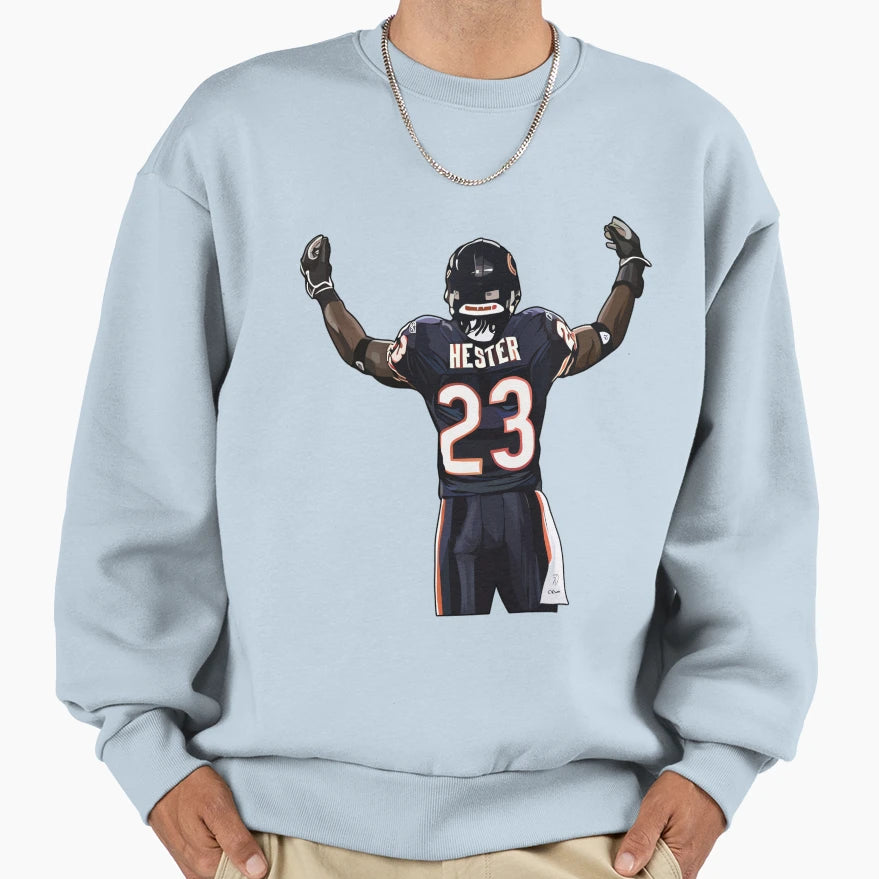 Devin Hester 23 Sign Sweatshirt - Unique Graphic Unisex - T-Shirt, Sweatshirt, Hoodie