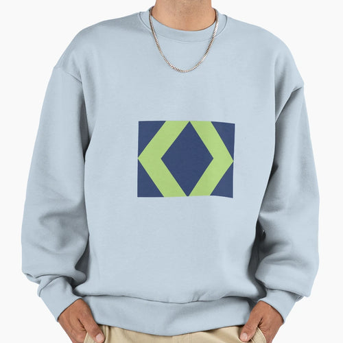 Green Diamonds Sweatshirt - Unique Graphic Unisex - T-Shirt, Sweatshirt, Hoodie